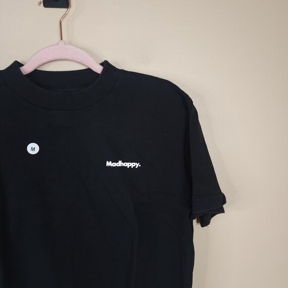 Madhappy Short Sleeve Classic Midweight Tee in Black Size M - Picture 4 of 8